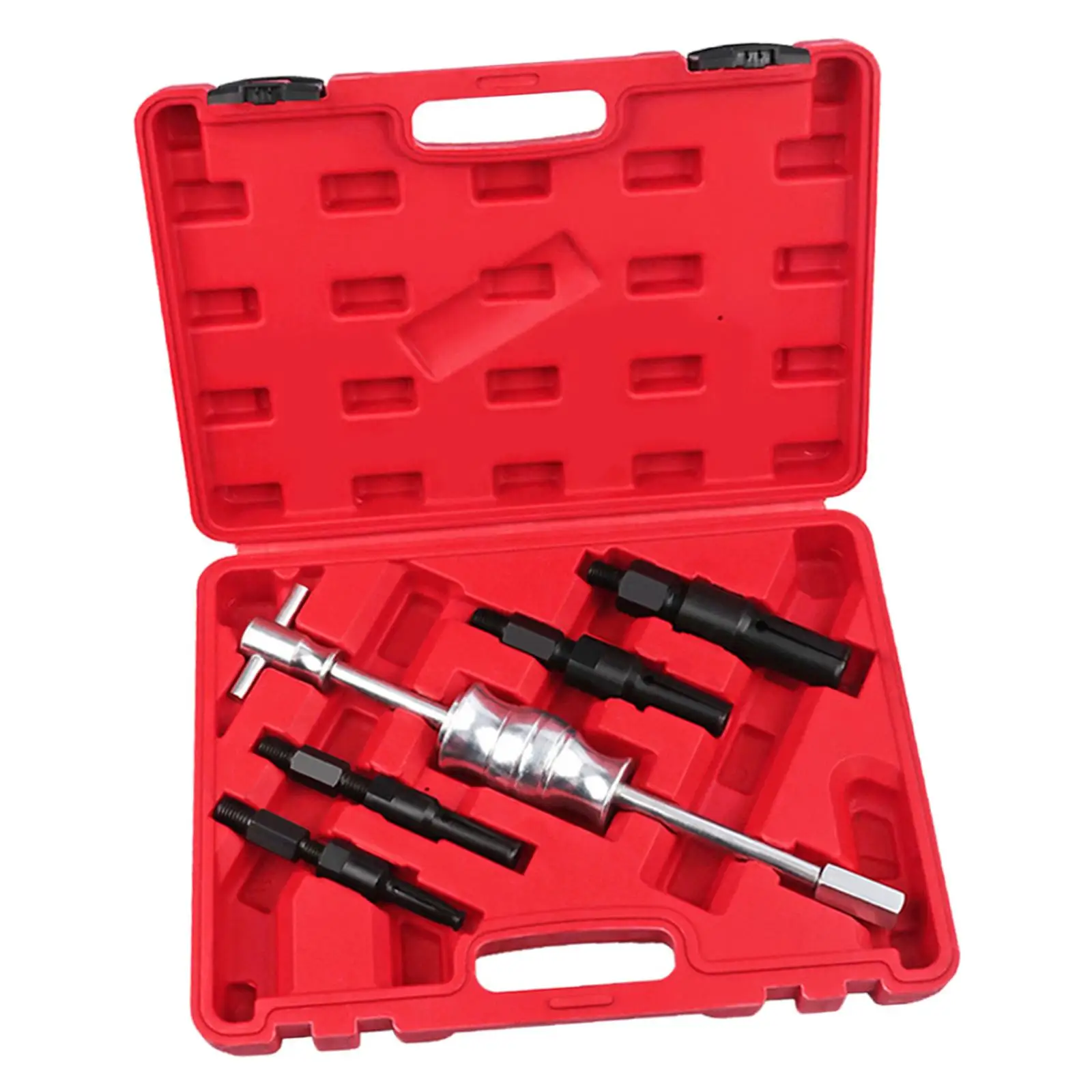 

5Pcs Inner Bearing Puller Set Insert Collet Wheel Bearing Removal Kit Extractor