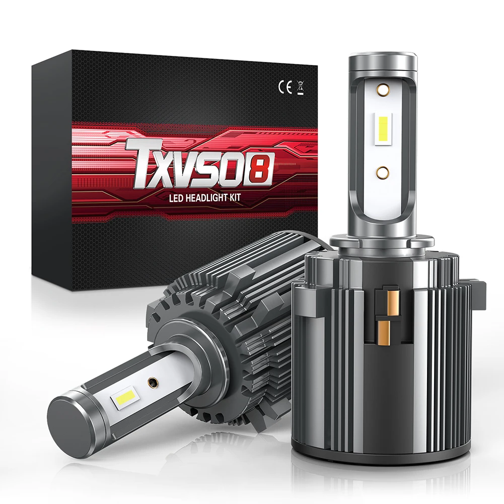 

2pcs H7 70W LED Headlight Kit Car LED Bulb Canbus Error Free Lamp 14000LM 6000K White Waterproof for Volkswagen Mercedes-Benz