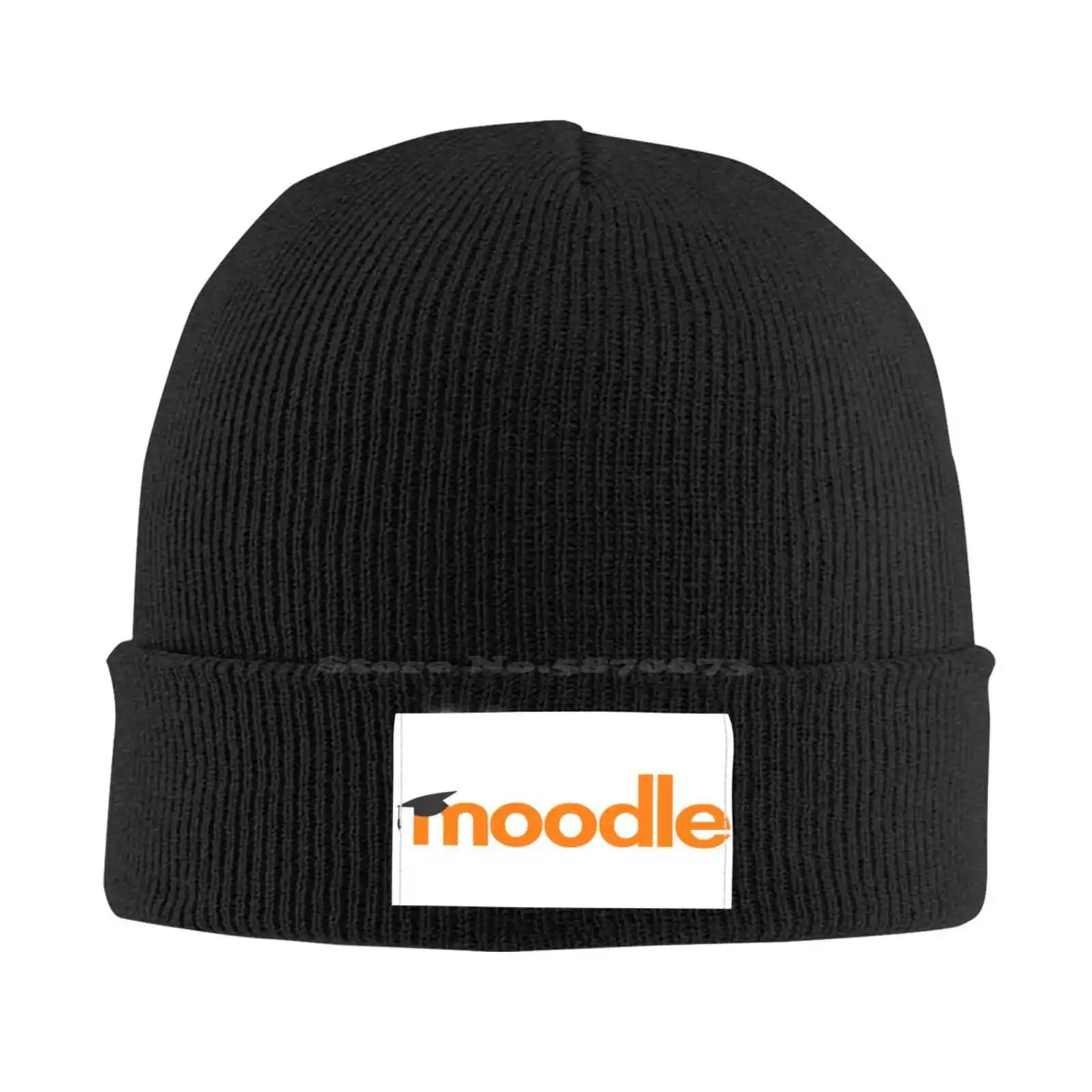 Высококачественная вязаная кепка с логотипом Moodle Джинсовая Бейсболка