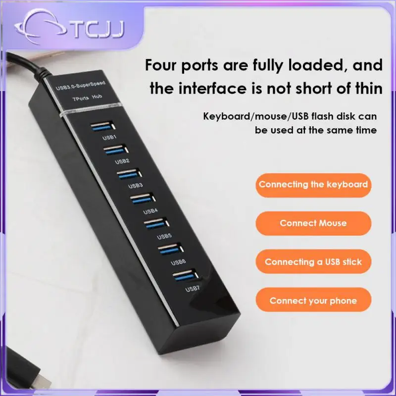 

Usb-разветвитель 5 Гбит/с, 7 портов, 5 Гбит/с