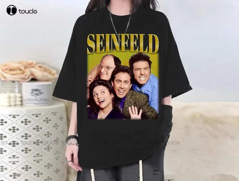 Ретро-футболка Seinfeld футболка New Movie винтажная в стиле ретро