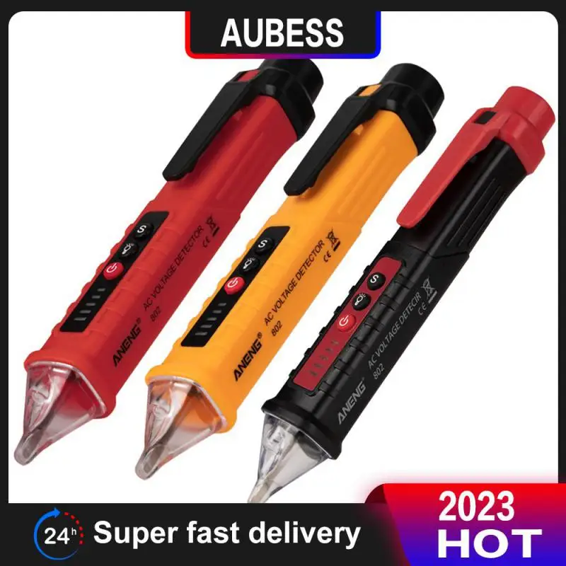 

2019 Newest AC 12 V-1000 V Multifunzionale Rilevatore di Tensione Pen Test VD801 Tester Elettrico L15 Anti-shock Pen Security