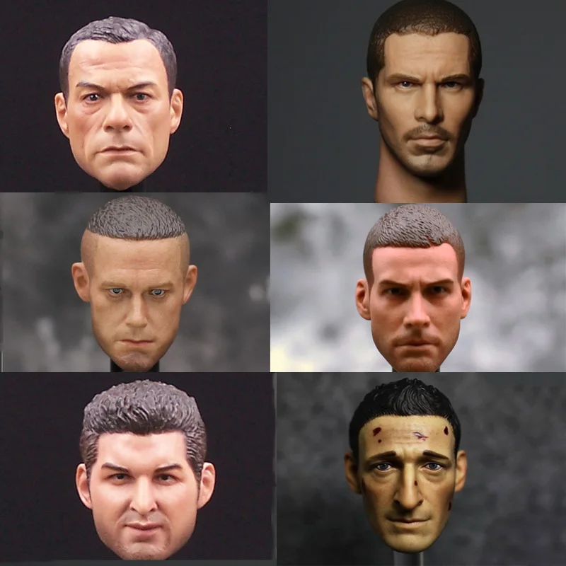 

1/6 scale European Stars Head sculpt male head carving Bale Gyllenhaal Ben for diy action figures