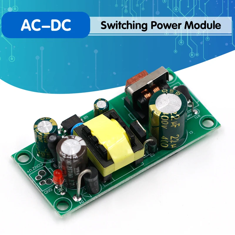 

5V 2A 12V 1A 10W AC-DC Switching Power Module Isolated Power 220V to 5V 12V Switch Step Down Buck Converter Bare Circuit Board