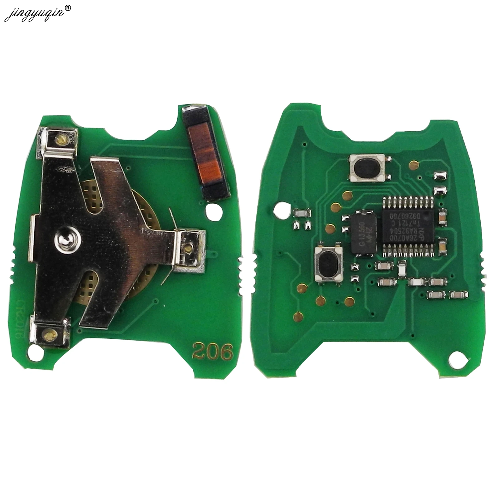 

Jingyuqin автомобильный дистанционный ключ, электронная плата для PEUGEOT 106 206 207 306 307 Partner