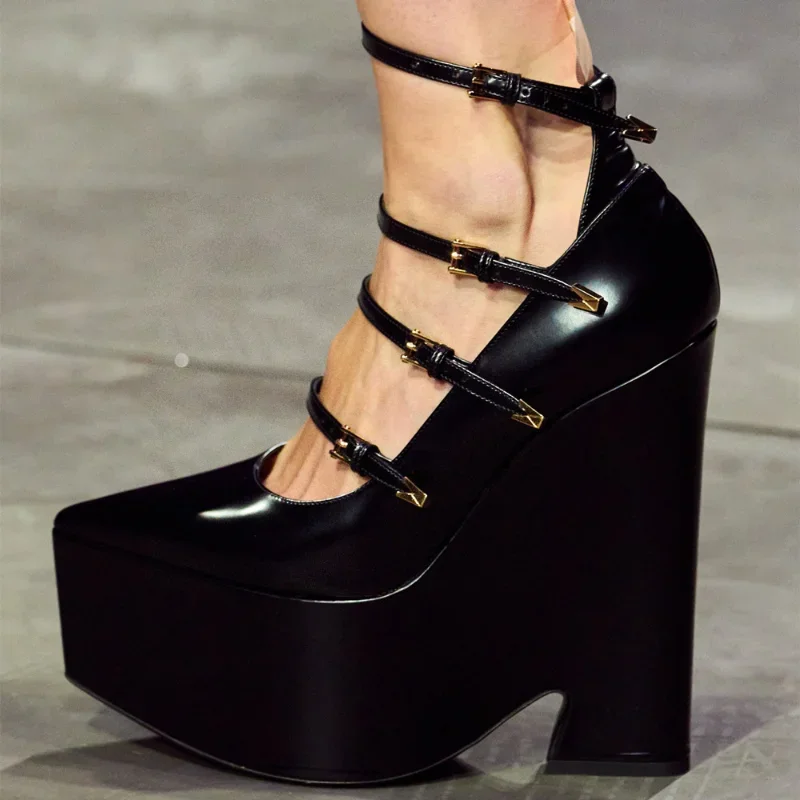 Женская обувь высокого качества очень высокие каблуки мода для вечеринок