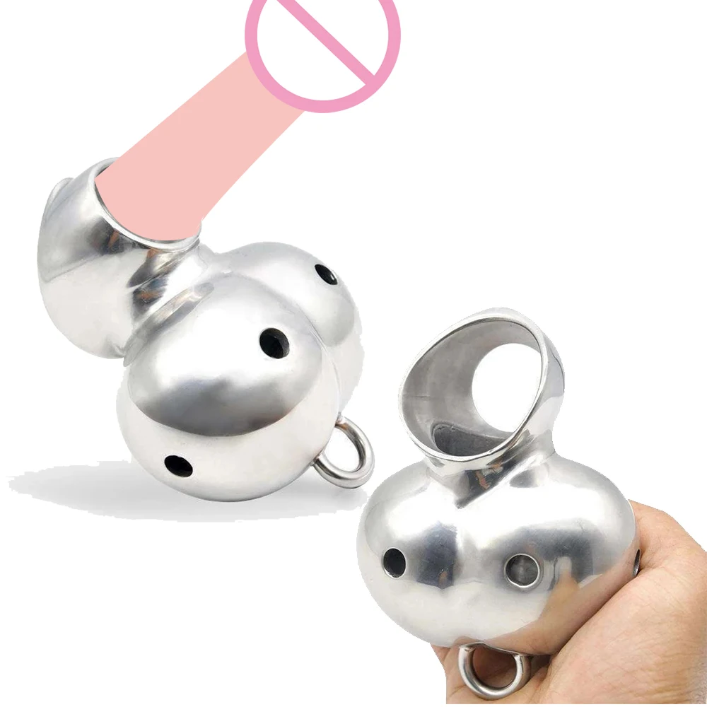 Тяжелая металлическая подвеска-Растяжитель Для мошонки клетка для пениса из