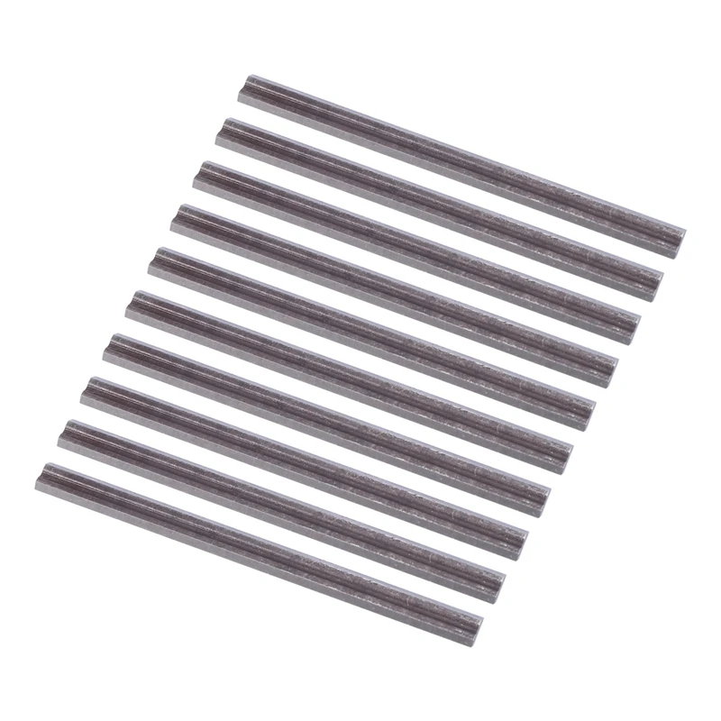 

30Pcs Reversible High Speed Steel Planer Blades 82Mm X 5.5Mm For Cutting Soft Hard Woods Ply-Wood Board Power Tool