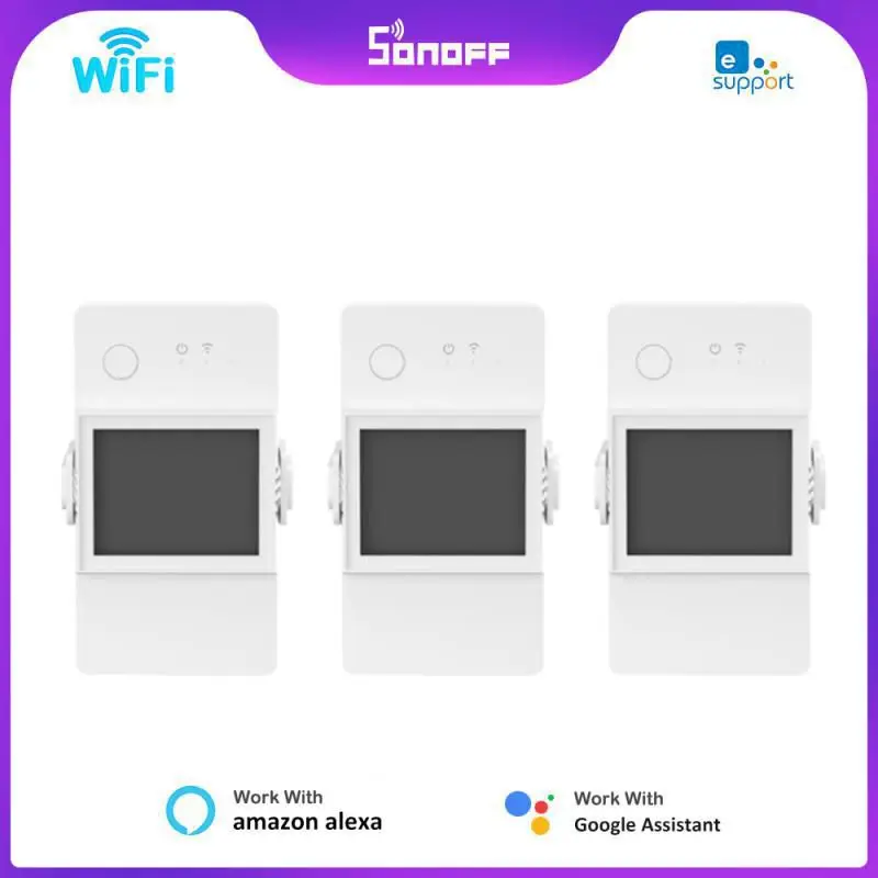 

Смарт-выключатель SONOFF POW Elite, 16 А/20 А, контроль энергии, защита от перегрузки, работает с приложением EWeLink Alexa Google Home