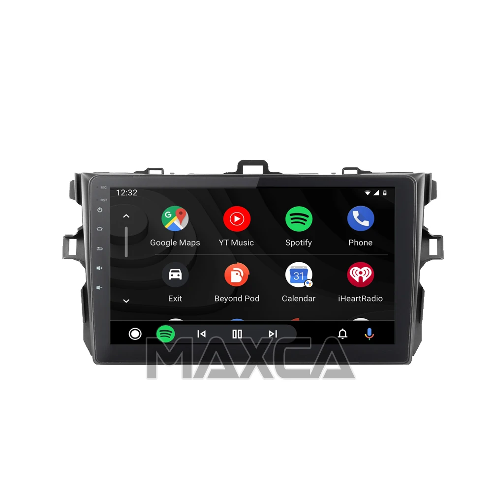 MAXCA 9-дюймовый 2 din беспроводной Carplay Android авто радио для Toyota Corolla OEM подходит