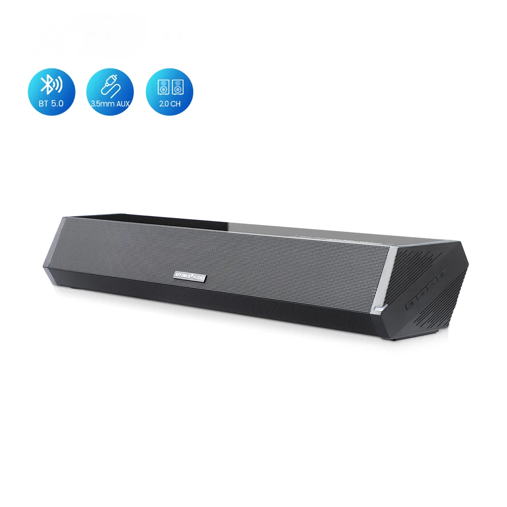 AIYIMA Portable Full Range Audio Speaker Wireless Soundbar TV Detachable Bluetooth Speaker Hifi Stereo Home Theater Soundbar