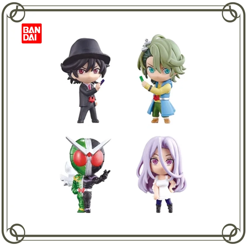 

BANDAI Gashapon Futo Detective Kamen Rider Double Hidari Shotaro Sonozaki Raito Tokime коллекция декоративные украшения Рождественский подарок