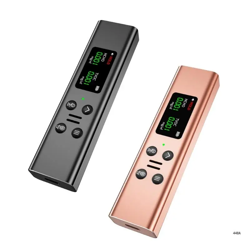 

Formaldehyde Detector Real-Time Monitoring Handheld- Air Quality TVOC Pollution Meter for Indoor Home Portable
