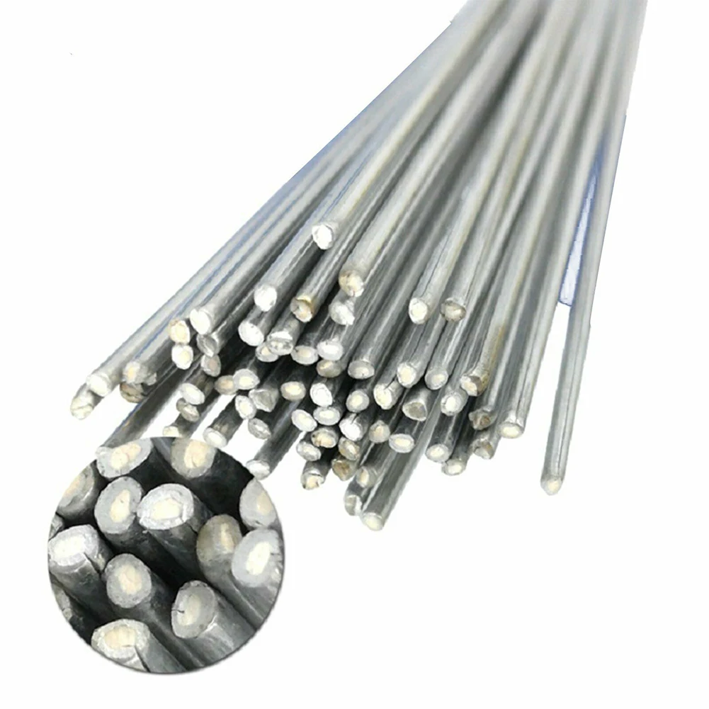 

Weld Rods Brazing Stick Soldering Supplies Easy Welding Sticks 50pcs 330mm 13inch Aluminium Welding Low Temp Dura For Polising