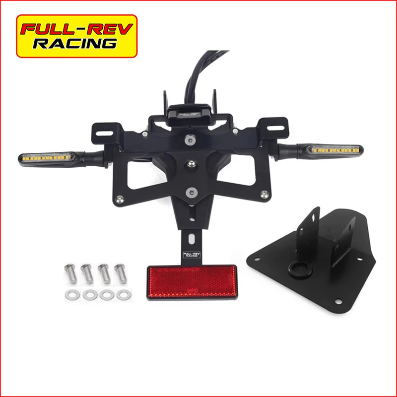 

For YAMAHA YZF R3 2022-2023 Motorcycle Modified Short Tail License Plate Holder Rear License Plate Bracket Holder