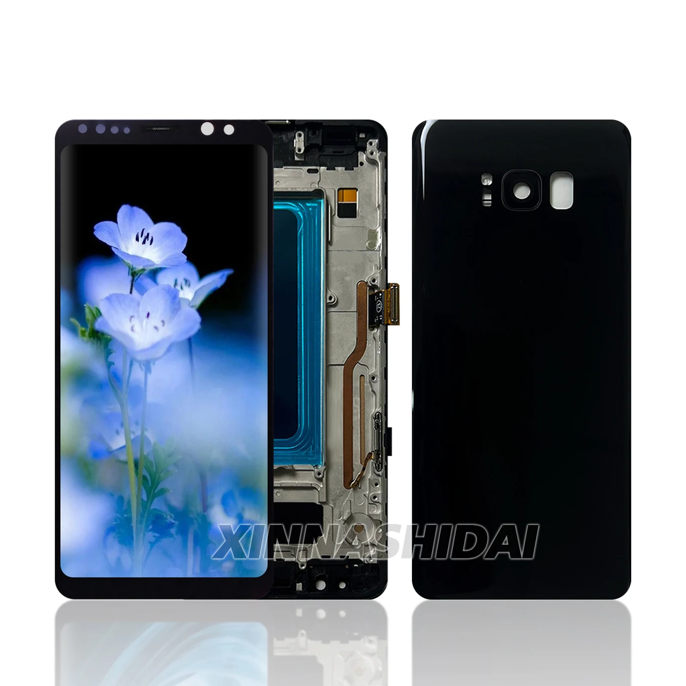 Фото Качество TFT для Samsung S8 Plus G955 G955F ЖК-дисплей с сенсорным экраном и рамкой, для Galaxy S8 + Замена дисплея №2