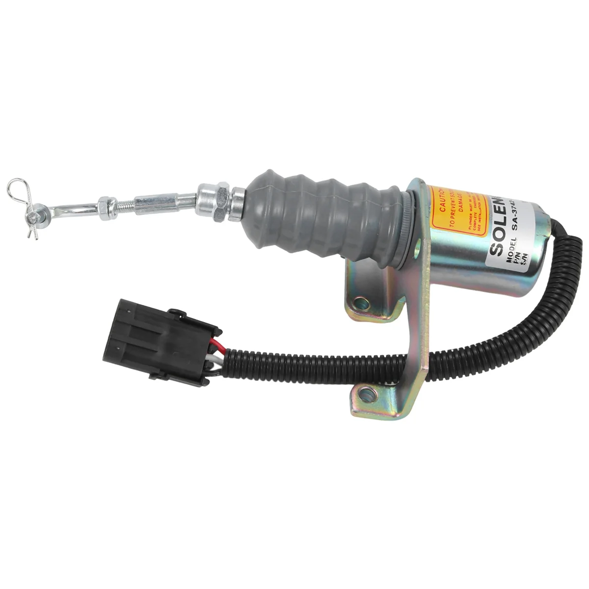 1 комплект электромагнитного клапана 12 В стопорный соленоид дизельного