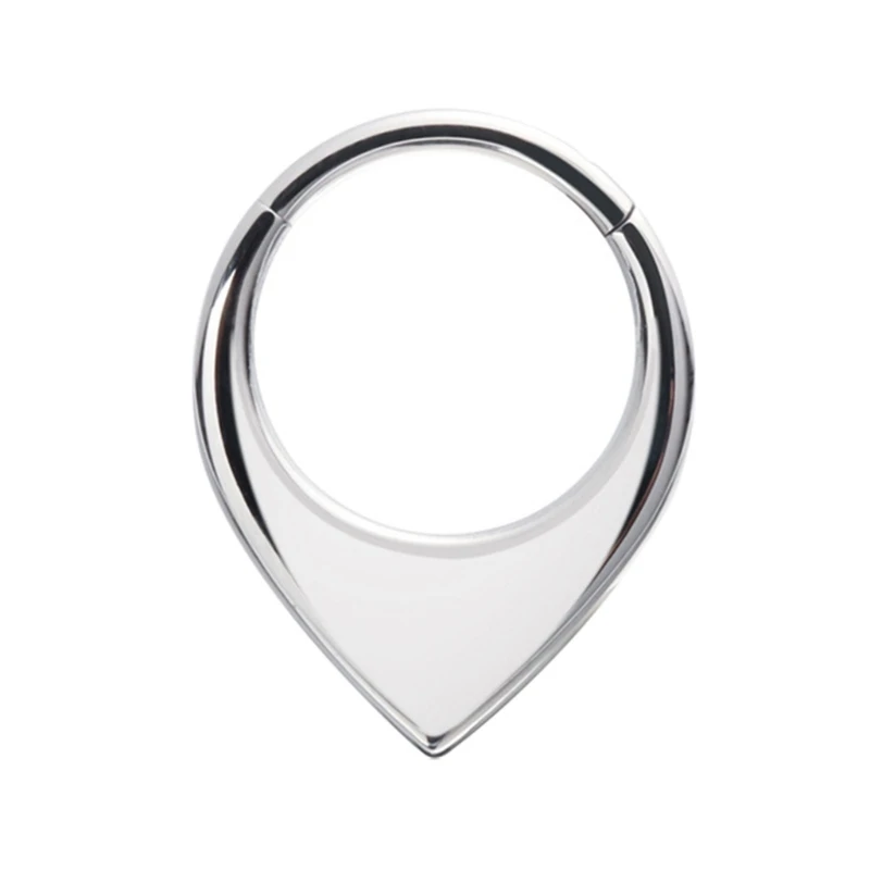 Ослепительные украшения для носа уникальное украшение в форме сердца