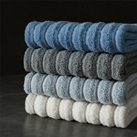 100  Cotton Bath Towels Set Soft Bath Towels Highly Absorbent Bathroom Towels for Adults Solid Color Hand Towels Washcloths