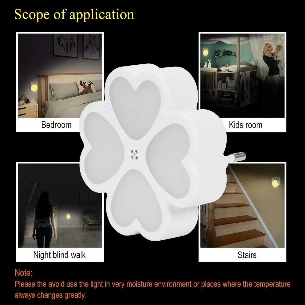 

ZK50 Intelligent Light Control LED Night Light Bedroom Living Room Socket Atmosphere Light Indoor Corridor Bathroom Lighting