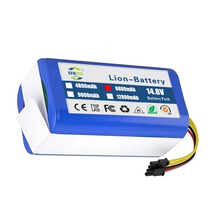 Литий-ионный аккумулятор 14 4 В 6800 мАч для Cecotec Conga 1290 1390 1490