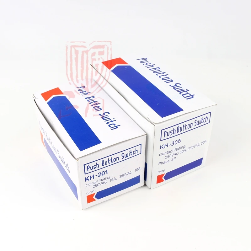 KH-305 201 трехфазный однофазный переключатель кнопки запуска двигателя 15 А 30