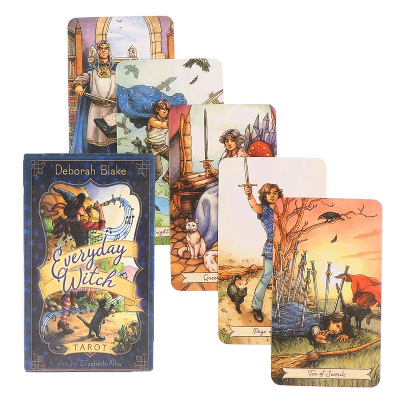 

Everyday Witch Tarot Everyday Witch Tarot Witch Tarot Cards Divination Cards Game 12*7cm Cards Chinese Version