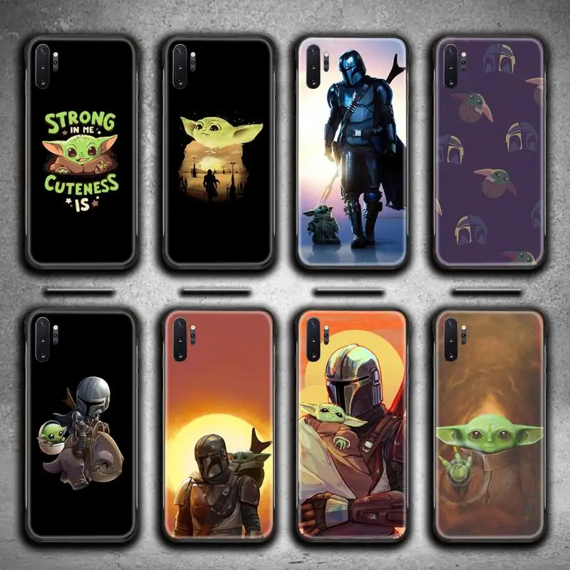 

Star wars Yoda Phone Case For Samsung Galaxy Note20 ultra 7 8 9 10 Plus lite M51 M21 M31S J8 2018 Prime