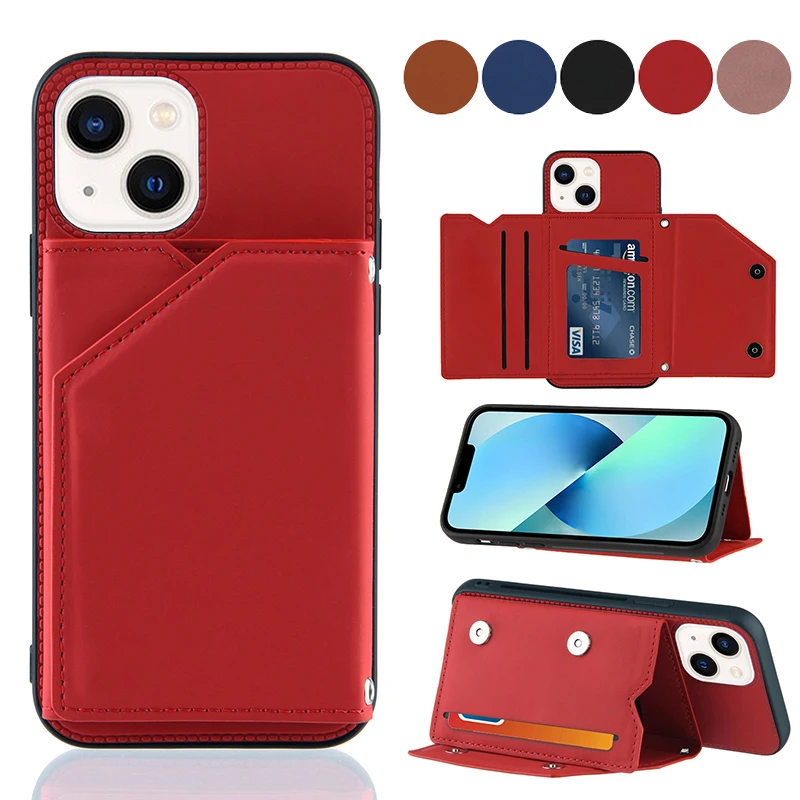 

Wallet Case with Card Holder For Tecno Pop 5 6 Air Spark GO Spark 7 7P 8 Camon 18 Premier 17P 17 18 18P Pova 4G Shockproof Cover