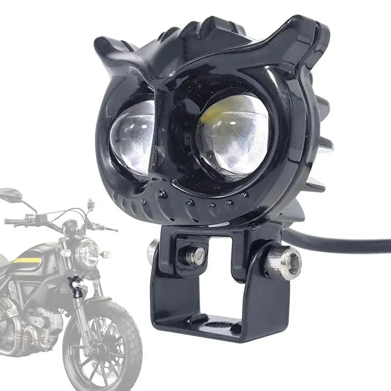 

Motorcycle Auxiliary Lights Owl-shaped Off Road Strobe Lights Dual Color Strobe Lights For Motorcycle ATV Truck Boat Electric
