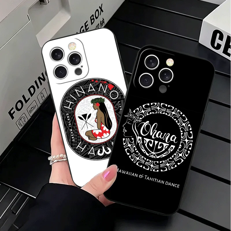 Фото Чехол для телефона Vahine Tahiti Girl Beach Soft для iPhone 11 13 14 15 16 Pro Max 17 Air 16E 12 Mini 7, черный, задняя крышка №3