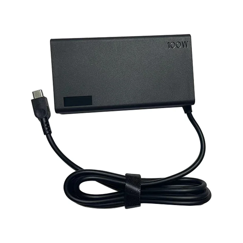 Фото Для Lenovo Idea Pad5 Pro16 Yoga Slim 7 Pro 14IAP7 ADL100YLC3A 20 В 5A 100 Вт ADL100YDC3A Адаптер питания USB-C Тип C Зарядное устройство №1