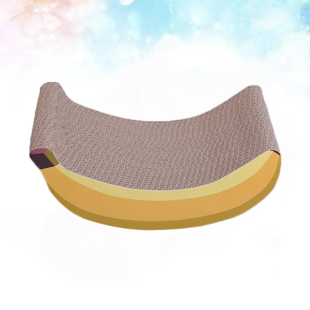 

1 шт., гофрированная кошачья Когтеточка в форме банана