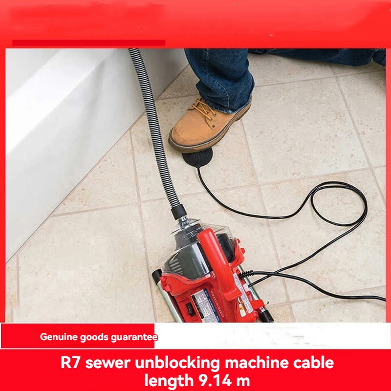 R7 электрический трубопровод дноуглубительный станок канализационный слив