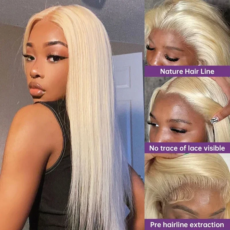 Парик прямой Женский 20 дюймов 13 х4 613 плотность х6