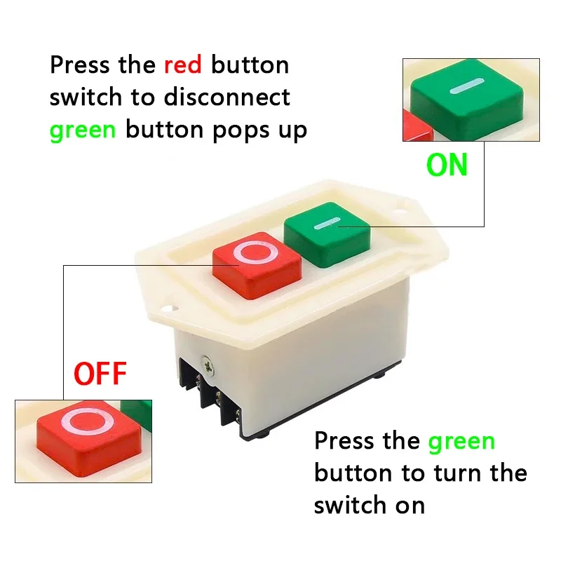 1 шт. LC3-5 LC3-10 кнопка запуска и остановки включения/выключения настольная дрель
