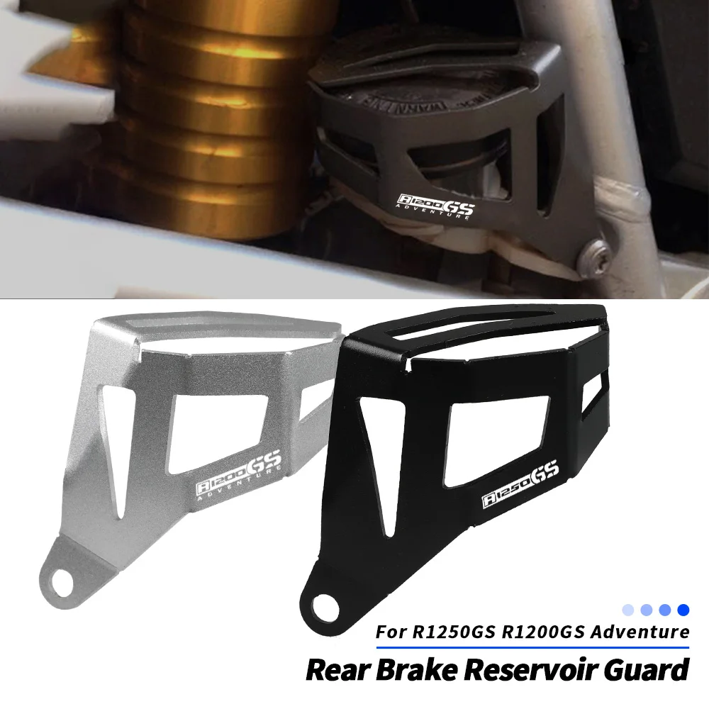 

For BMW R 1200 1250 GS ADVENTURE GS LC CNC Rear Brake Pump Fluid Tank Oil Cup Reservoir Guard Cover Protector R1200GS R1250GS HP