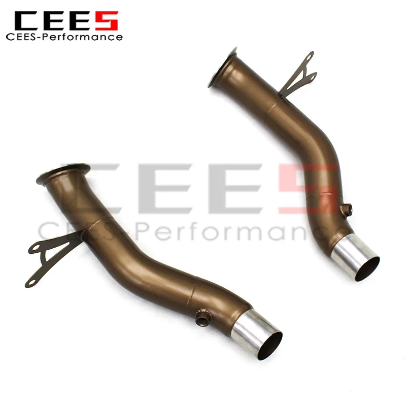 Cees Керамическая изоляционная водосточная труба для Ferrari 458 4 5 2013-2016 выхлопная из