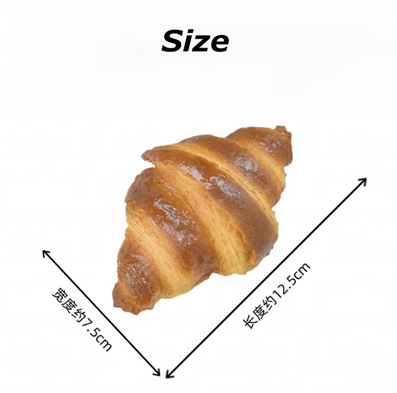 

Имитация круассана из полиуретана