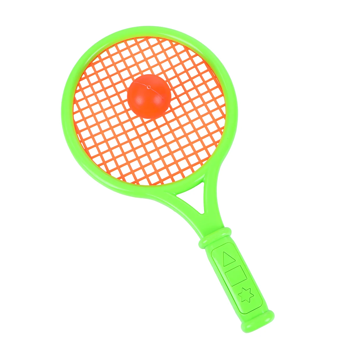 

1 пара детских теннисных ракеток, детские пластиковые ракетки для бадминтона, реквизит для детской игры (размер S случайный