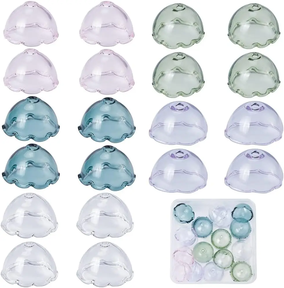 

Набор для изготовления украшений SUNNYCLUE цветные стеклянные бусины 21 мм