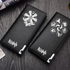 Аниме игра Genshin Impact Keqing KLee чистый Горизонтальный Вертикальный Длинный кожаный Изысканный кошелек подарок