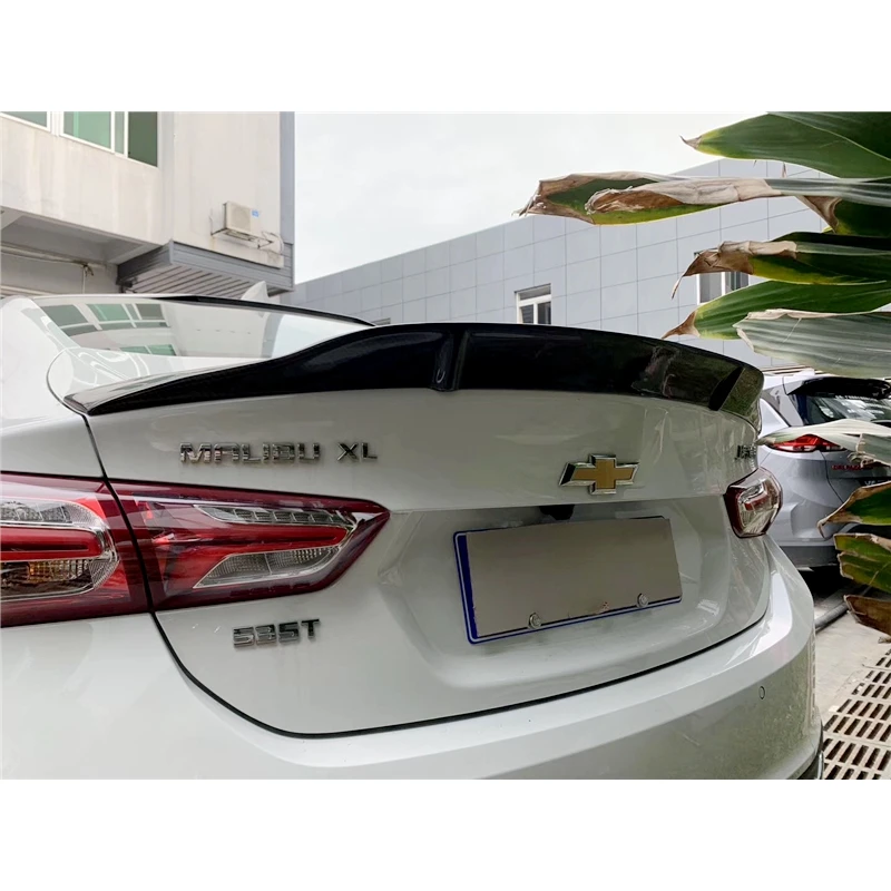 

for Chevrolet Malibu XL spoiler carbon fiber/FRP Primer rear wing R style accessories Car refitt 2016-2019 years