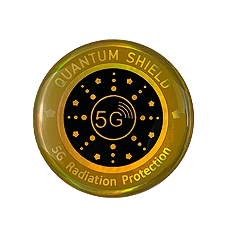 

Round Anti-Radiation Phone Back Protectors Negative Ions Scalar-quantity Decal