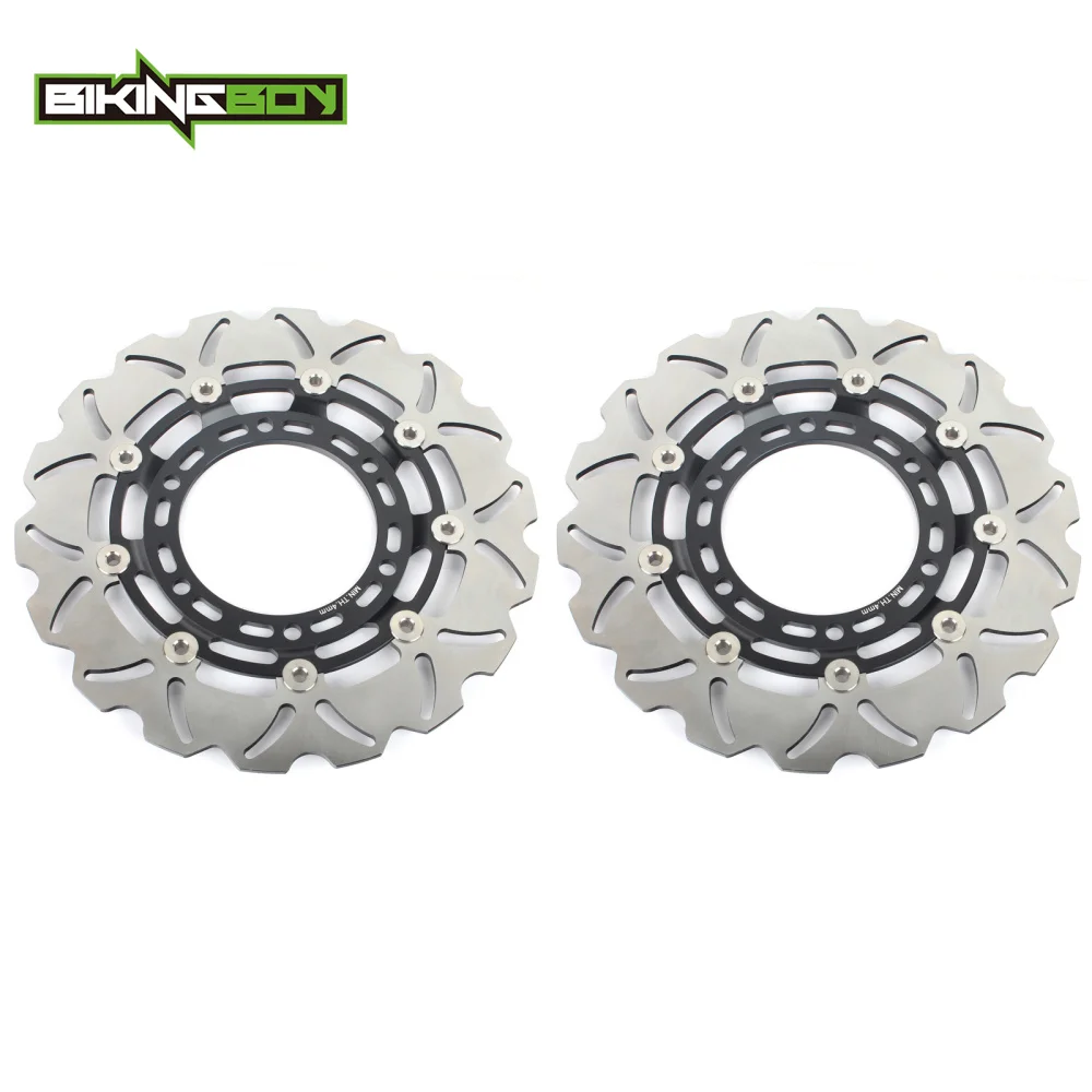 Фото Тормозные диски BIKINGBOY для Daytona 750 900 1000 1200, Speed Triple 900 94 95 96 97, Trophy 900 1200 98 99 00 01 №1