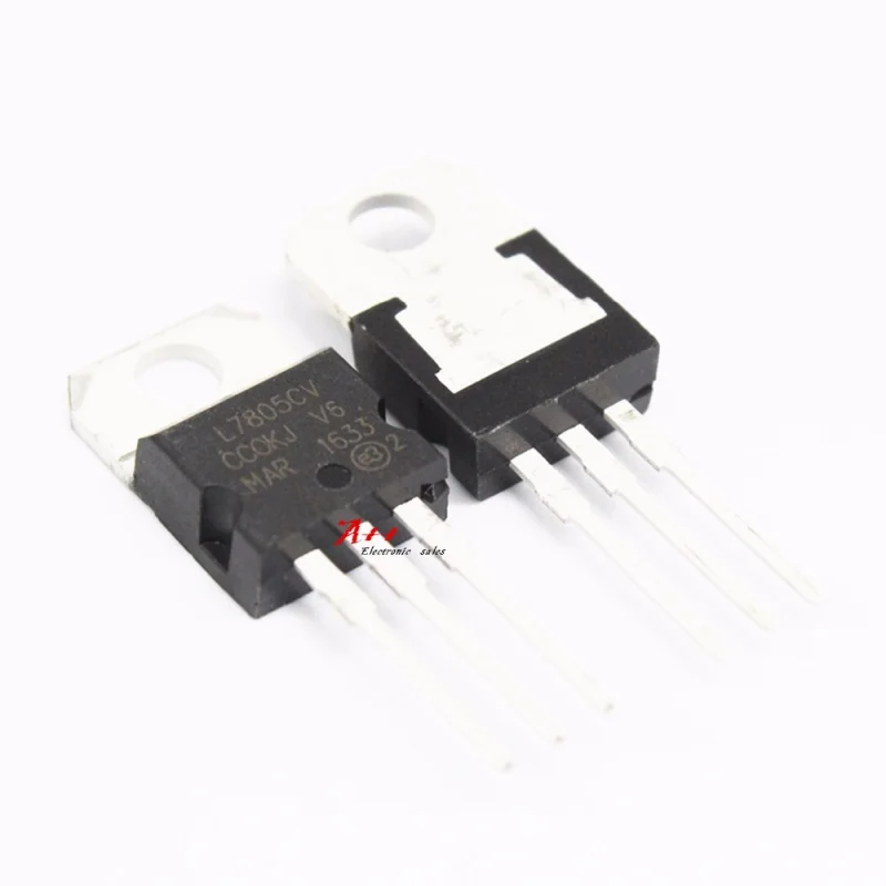 

100PCS L7805CV L7805 7805 TO220 LM7805 MC7805 new and original IC