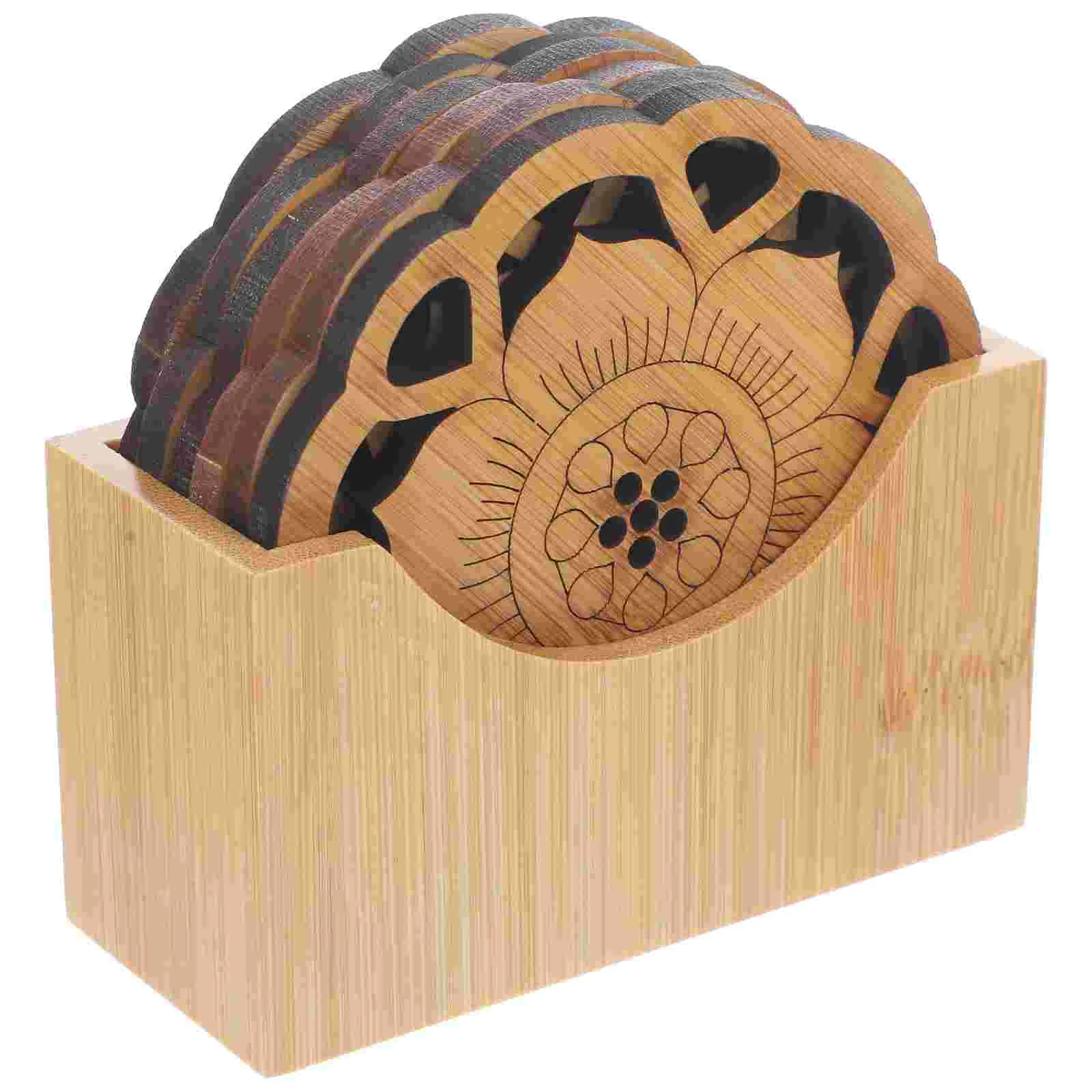 

Coasters Cupholder Coaster Table Furniture Wovendinner Plates Drinks Set