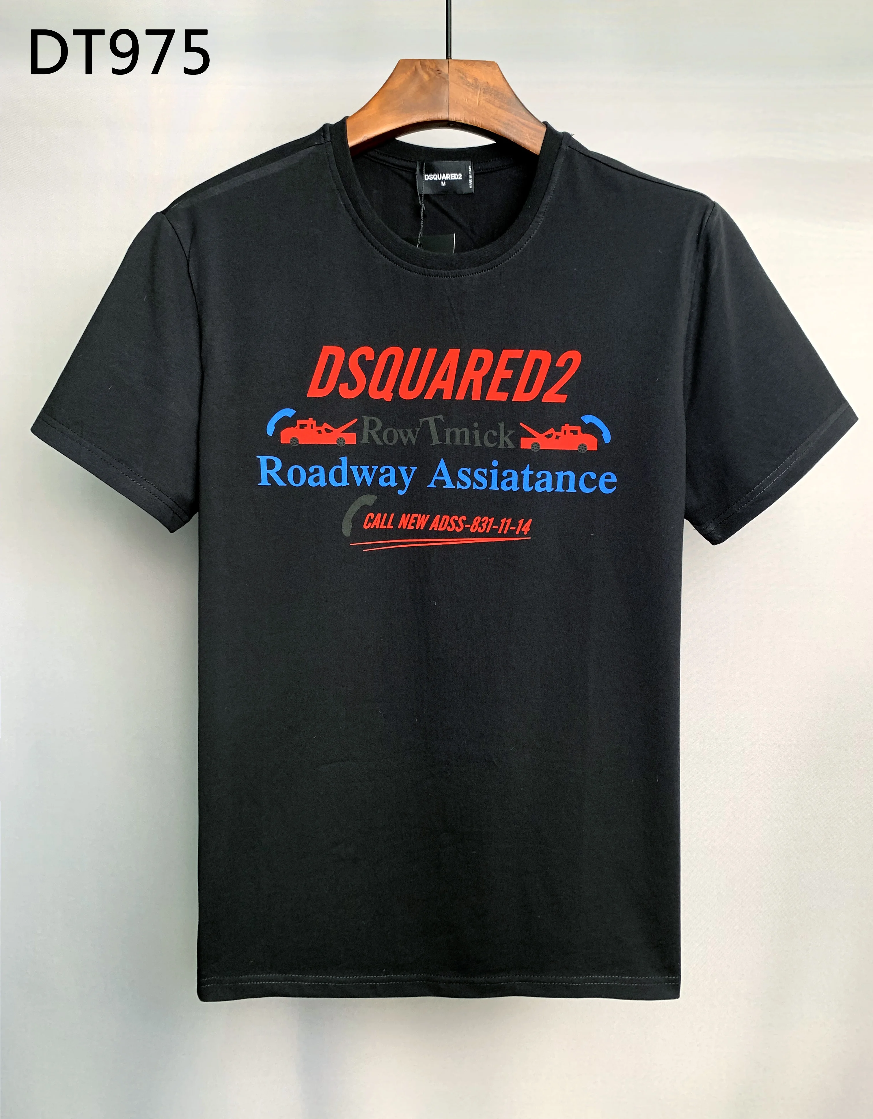 

Top clothing Men's casual Cotton O-neck DSQUARED2 T-shirts Clothes M TO XXXL