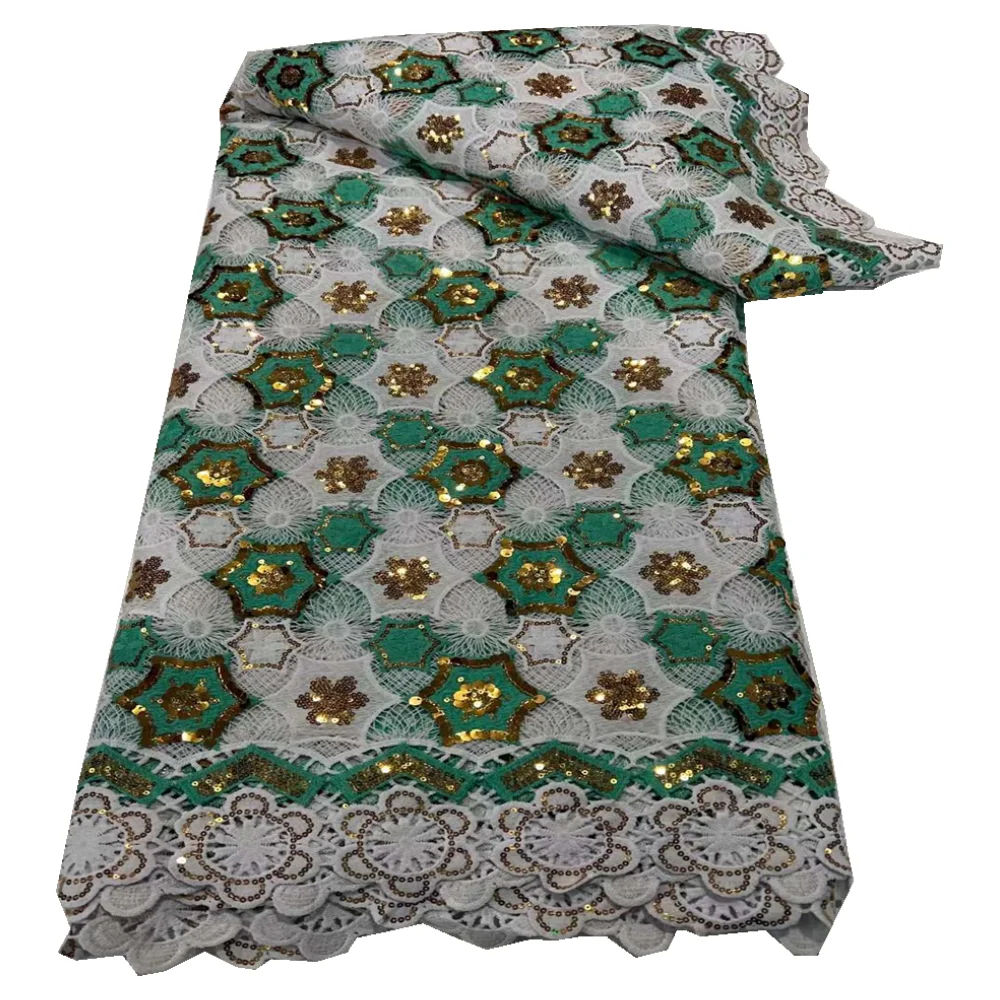 

Высококачественная модная французская сетчатая вышивка, кружевная ткань, африканская фототкань для свадебного платья, фототкань