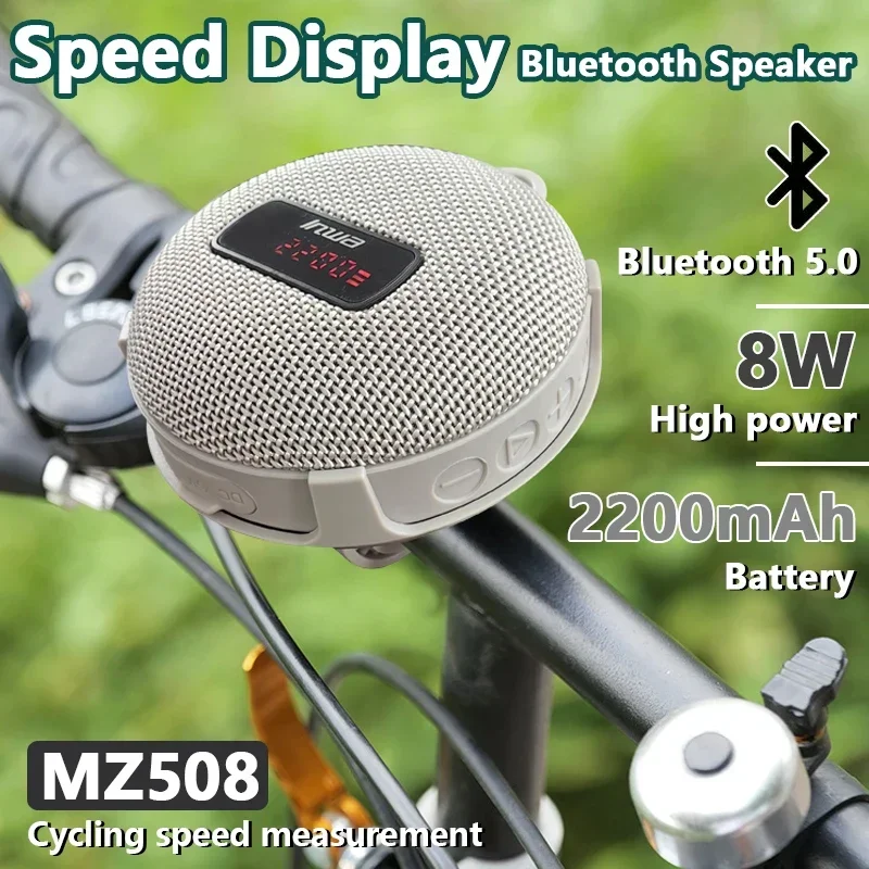 Фото Беспроводная Bluetooth-Колонка для велосипеда, 8 Вт №1